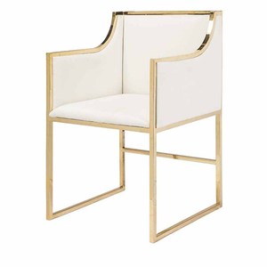 Siège tapissé de 2 ou 3 sièges, sièges <span class=keywords><strong>d</strong></span>'<span class=keywords><strong>amour</strong></span>, en acier inoxydable doré, cuir <span class=keywords><strong>blanc</strong></span> plaqué, pour événement de mariage et de location, nouvelle collection - Product Image 3