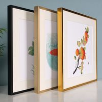 Taille personnalisée A0 A1 A2 A3 A4 A5 Cadres à pression en aluminium Clip ouvert pour affiche Photo Signe Affichage