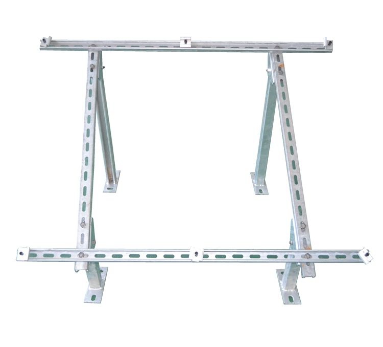 Оптовая продажа, горячекатаный оцинкованный кронштейн для солнечной панели, фотогальванические аксессуары, стенты