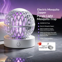 Lampe anti-moustiques portable personnalisable avec logo, silencieuse et efficace, piège à insectes, destructeur de moustiques, piège à chocs électriques