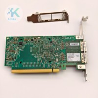 Tarjeta de Interfaz de Red Cableada Mellanox CX-4 MCX416A-CCAT, 100GbE, Doble Puerto QSFP28, PCIe 3.0x16, Adaptador Ethernet para Servidor