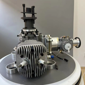 <span class=keywords><strong>Moteur</strong></span> UAV EFI 350CC refroidi par air, <span class=keywords><strong>moteur</strong></span> à essence pour drones, <span class=keywords><strong>moteur</strong></span> à deux temps, parapente motorisé, <span class=keywords><strong>parachute</strong></span> motorisé, 29,37 CV, aluminium - Product Image 2