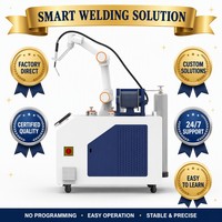 Nuevo Robot Colaborativo (Cobot) para Soldadura MIG, Brazos Robóticos Industriales, Máquina de Soldadura Automática para Construcción de Estructuras de Acero