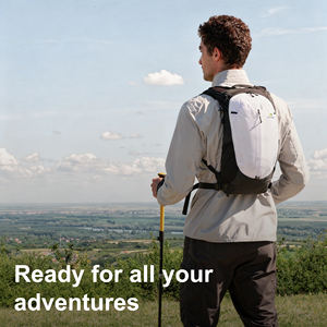 Sac à dos de randonnée imperméable NEVO RHINO 10L unisexe avec cadre externe, tissus de haute qualité, adapté à la randonnée en plein air et à la ville. - Product Image 4