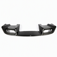 Diffuseur arrière en fibre de carbone MRD pour Corvette C6 Z06 ZR1 - Kit carrosserie - Installation facile - Protection de la voiture