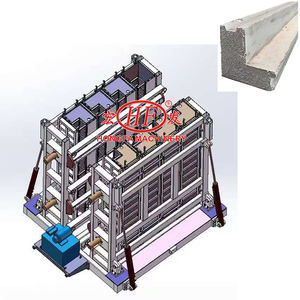 آلة صنع ألواح الخرسانة الهيدروليكية ذات الجانبين المفتوحين، آلة بناء المنازل، خط إنتاج قوالب الجدران مسبقة الصب الجديد لعام <span class=keywords><strong>2026</strong></span> - Product Image 4