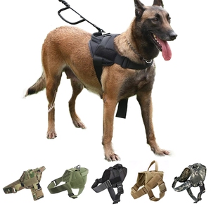 Arnés Táctico Triangular <span class=keywords><strong>para</strong></span> el Pecho Kangdarpet |   <span class=keywords><strong>Chaleco</strong></span> Ajustable <span class=keywords><strong>para</strong></span> Perros de Caza con Cordones |   <span class=keywords><strong>Chaleco</strong></span> de Nailon 1000D Resistente <span class=keywords><strong>para</strong></span> <span class=keywords><strong>Pastor</strong></span> Alemán - Product Image 2