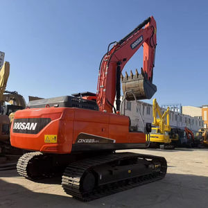 Excavadora de cadenas usada Doosan DX225LCA de 25 toneladas con pocas horas de trabajo, excavadora de tamaño mediano Doosan DX225 - Product Image 1