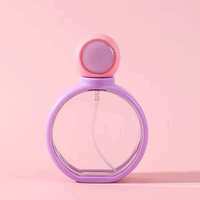 Flacon pulvérisateur pour soins de la peau 40 ml en ABS/PETG, avec bouchon à vis et pompe à pression, léger et portable, pour liquide anti-moustiques