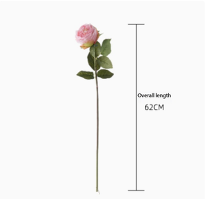 <span class=keywords><strong>Rose</strong></span> artificielle Austin en gros, toucher réel, hydratante, sensation de <span class=keywords><strong>rose</strong></span> fraîche, pour bouquet de mariage, bricolage, vase, décoration de luxe - Product Image 3