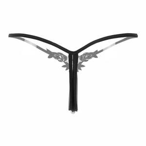 Hot Sexy Panty Mujer con Sexy Entrepierna Abierta Bragas G-String Perla Masaje Tentación Abierta Tanga <span class=keywords><strong>de</strong></span> Encaje Tangas para Mujeres - Product Image 1