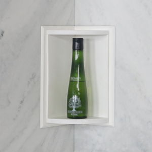 Wiselink-estantería de ducha de mármol cultivada, accesorios de baño, nicho - Product Image 2