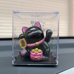 Modèle solaire, accessoires de voiture, décoration intérieure, <span class=keywords><strong>petit</strong></span> <span class=keywords><strong>chat</strong></span> de 2 pouces, ornement, <span class=keywords><strong>chat</strong></span> <span class=keywords><strong>porte</strong></span>-<span class=keywords><strong>bonheur</strong></span> <span class=keywords><strong>japonais</strong></span> qui agite la patte - Product Image 4