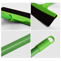 Homewareplus+ Raclette de sol 38 cm avec tête amovible en TPR, manche en fer durable, écologique, pour le nettoyage du verre et des sols