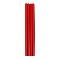 Crayon d'amour créatif de couleur blanche et rouge Crayons de section d'amour de logo personnalisé de vacances Crayons noirs HB pour cadeaux