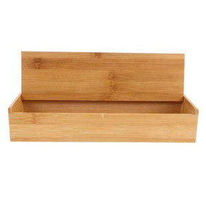 Rectangular bamboo tableware <b>storage</b> <b>box</b>, <b>kitchen</b> utensil <b>box</b>, chopstick holder, silverware <b>storage</b> <b>box</b>, drawer <b>storage</b> <b>box</b> - Product Image 4