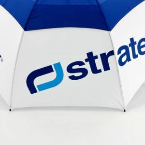 Parapluie moderne pour adultes à haute densité, imperméable, avec couches ventilées, armature en fibre de verre et logo personnalisé - Product Image 4
