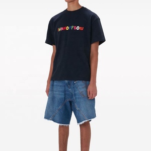 High Quality 100% <strong>Cotton</strong> T-Shirt Oversized Fit Street <strong>Wear</strong> with Letter Pattern Direct From the Manufacturer - Product Image 2