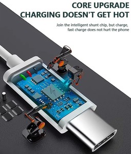 REAL 120W 6A Cable de carga rápida de tipo A C Carga QC ultrarrápida y sincronización de datos de alta velocidad para Xiaomi Huawei 11/12/13/14 - Product Image 4