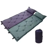 Tapis de couchage Camping matelas surdimensionné matelas Super Portable sac à dos matelas avec oreiller