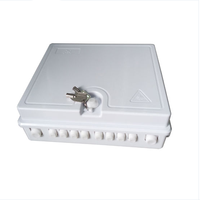 Boîtier FTTH ODP CTO IP65 1x8 1x16 pour 1 à 12 / 1 à 16 fibres optiques