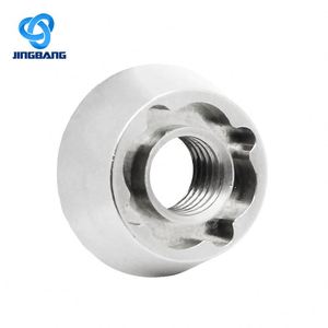 Tuerca de bloqueo de venta superior para combinación de nailon cuadrado insertado hexagonal 304 tuerca de bloqueo de rueda de acero inoxidable 4 2 tuercas de seguridad antirrobo - Product Image 2