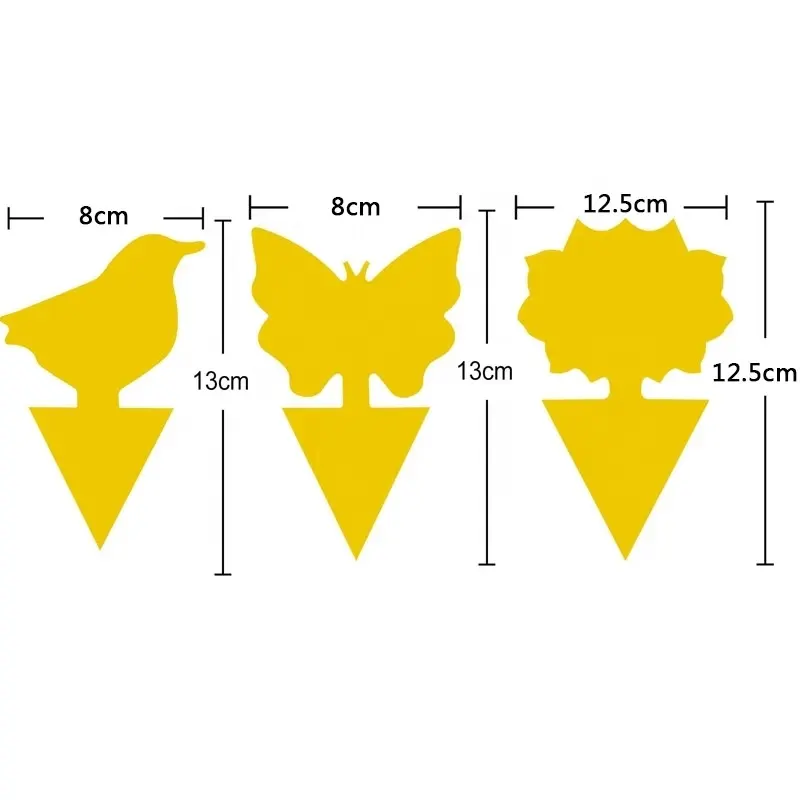 Lage Prijs Nieuw Type Hoge Kwaliteit Home Tuin Lijm Papier Sticky Val Board Voor Vliegt