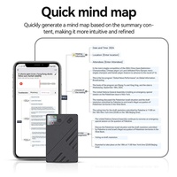 Nouvel enregistreur intelligent A5 AI transfrontalier avec écran de traduction de transfert ChatGPT Enregistrement audio WAV MP3 Pen-App Controlled