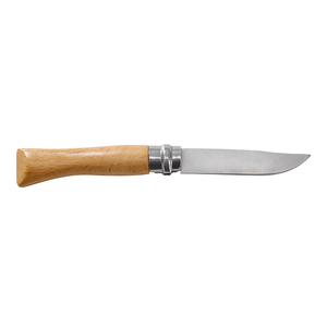 Couteau de survie pliable pour le camping en plein air, lame en acier inoxydable OEM, manche en bois de hêtre, qualité industrielle, vente chaude - Product Image 4