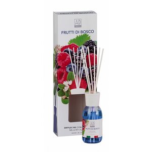 Diffuseur de parfum à roseaux de 125 ml aux baies sauvages avec bâtonnets parfumés - Product Image 1