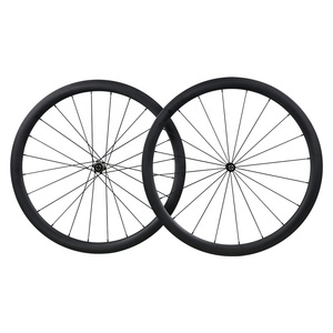 700C UCI Standard 40C bici da strada in carbonio <span class=keywords><strong>25mm</strong></span> di larghezza per tessuto 3K compatibile Tubeless - Product Image 2