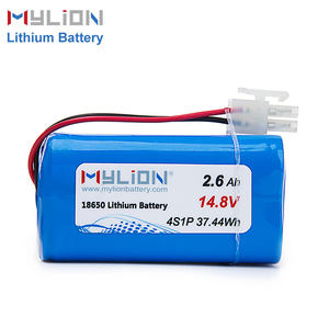 사용자 정의 용량 DIY 배터리 팩 18650 3.7V 7.4V 11.1V 12V 24V 36V 48V 4S1P 14.8V 2600mah 리튬 배터리 팩 사자 배터리 - Product Image 1