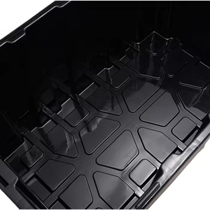 Organisateur d'outils d'atelier d'entretien 40L durable et robuste pour l'industrie lourde Poubelle de rangement en <span class=keywords><strong>plastique</strong></span> robuste <span class=keywords><strong>avec</strong></span> <span class=keywords><strong>couvercle</strong></span> - Product Image 4