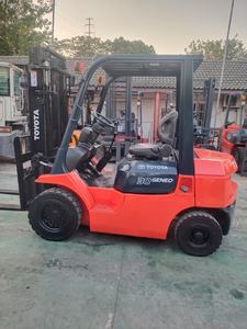 Carretilla elevadora <span class=keywords><strong>Toyota</strong></span> de alta calidad a la venta, motor <span class=keywords><strong>Toyota</strong></span> japonés de 3 toneladas, potente carretilla elevadora de 4 ruedas usada <span class=keywords><strong>Toyota</strong></span> 3, diésel usado en Stock - Product Image 3