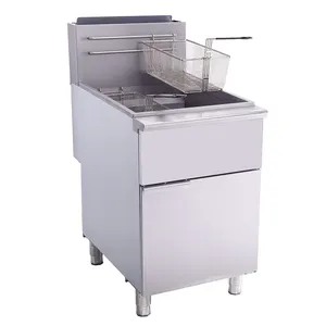 American Commercial Heavy kitchen equipment Gas deep fryer with gas tube gas deep fryer frying machine