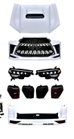 Kit de carrosserie extérieur pour Toyota 4Runner 2010-2021 : Capot, pare-chocs avant, calandre, phares, feux arrière, accessoires de modification