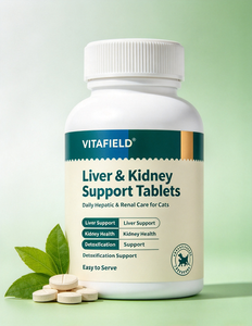 OEM ODM VITAFIELD <strong>Cat</strong> Liver &amp; Kidney Support Tablets with Lactoferrin &amp; Multivitamins for Hepatic <strong>Renal</strong> Care and Immune Support - Product Image 3