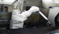 Housse de robot pour peinture automatique vêtements de protection de robot Housse anti-poussière pour machine de peinture par pulvérisation automatique Bouclier de robot