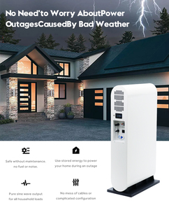 Aplicación inteligente, fuente de alimentación portátil, batería de litio de 48V, 50Ah, 2.5Kwh, 2400W, USB tipo C, CC, CA, 51,2 V, 50Ah, almacenamiento de energía para el hogar, CAN - Product Image 4