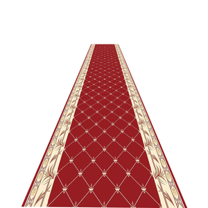 <span class=keywords><strong>Tappeto</strong></span> rosso per eventi antiscivolo in velluto stampato 3d per tappeti da corsa lunghi in corridoio personalizzati - Product Image 1