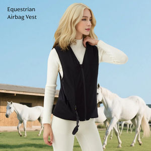 Gilet Airbag da Equitazione Personalizzato e Resistente in Nylon e Spandex, Protezione Antinfortunistica per l'Equitazione all'Aperto - Product Image 1