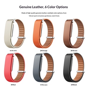 <span class=keywords><strong>Bracelet</strong></span> en <span class=keywords><strong>cuir</strong></span> véritable confortable et élégant pour montres connectées Google <span class=keywords><strong>Fitbit</strong></span> Air avec <span class=keywords><strong>bracelet</strong></span> de montre de style boucle - Product Image 2