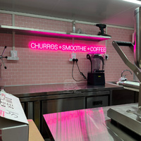 Camión de Comida Comercial para Venta de Smoothies, Tacos, Pizza, Café, Hamburguesas, Totalmente Equipado