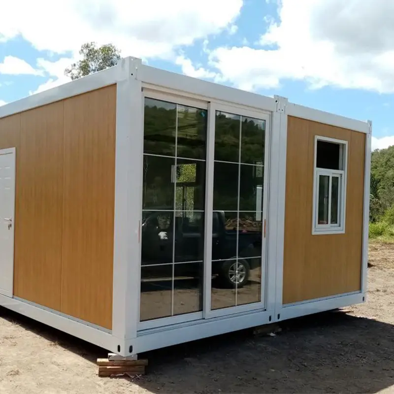 Manufacturer wholesale luxury flat pack container living home modular tiny prefab house trailer 40 ft 20 ft with cheapest price