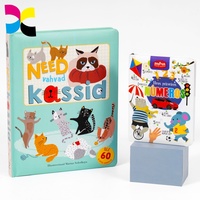 Livre d'images pour enfants personnalisé avec couverture rigide, pelliculage mat, papier écologique, livre de lecture précoce sur les animaux pour enfants, livraison rapide