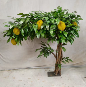 Árbol de <span class=keywords><strong>Durian</strong></span> Artificial de Fibra de Vidrio para Exteriores, Planta Ecológica para Paisajismo, Árboles de Frutas Tropicales - Product Image 3