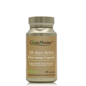 Gluta Master 28 giorni Detox capsula di pancia piatta aiuto naturale per la perdita di peso aiuta a rafforzare il metabolismo capsula di controllo dell'appetito - Product Image 6