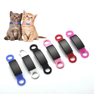 Étiquettes d'identification pour animaux de compagnie en acier inoxydable personnalisées, vierges, pour gravure de code QR - Product Image 4
