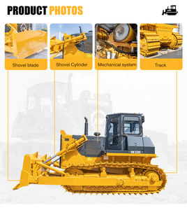 Bulldozers marca Hengwang 100hp-220hp Crawler Dozer a la venta con motor 160hp-180hp y componentes del núcleo de la bomba - Product Image 2