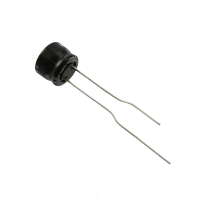 Condensateur à traversée de circuit (TH) en aluminium 22 µF 20 % 16 V RADIAL TH 22 µF UMP1C220MDD1TE – Distributeur agréé - Product Image 1